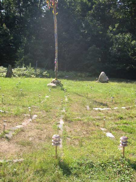 Labyrinth Entrance & Maypole